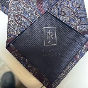 TIES MEN ONE Robert Jensen Paisley tie 1207